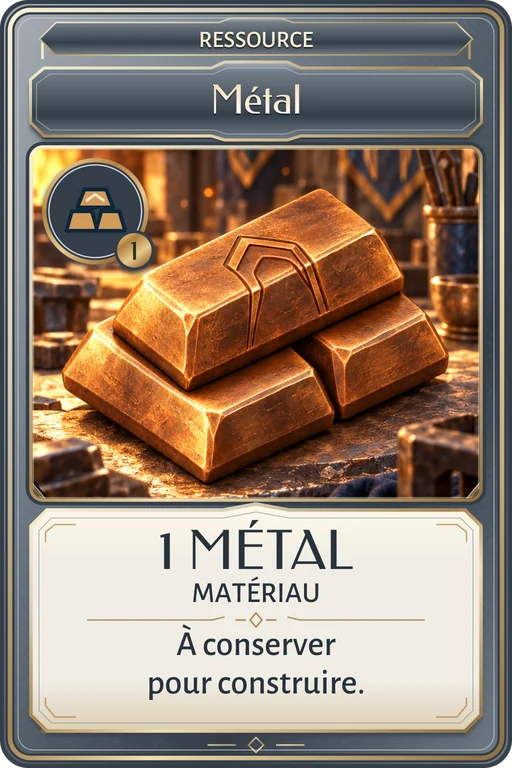 Carte Métal